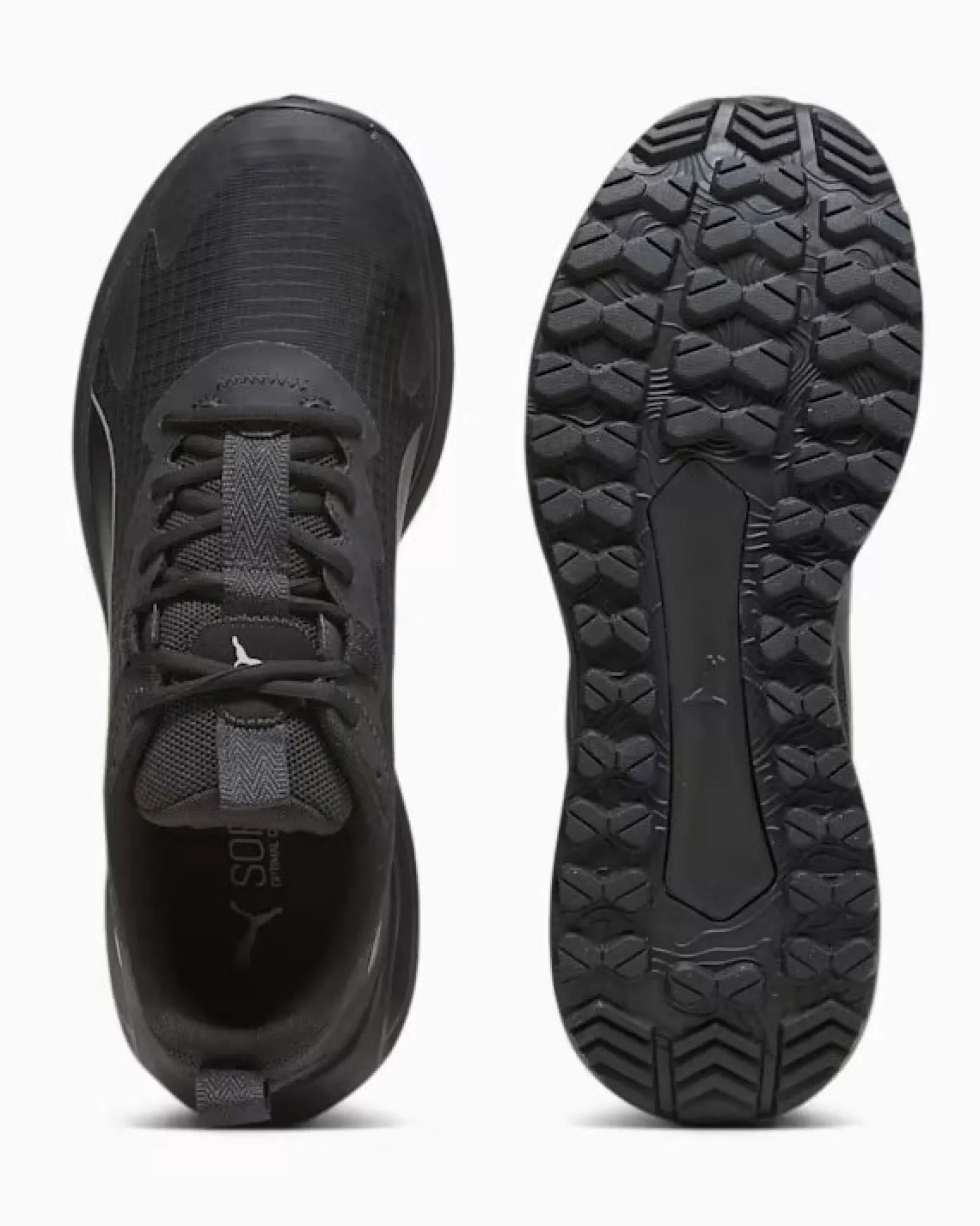 PUMA - Scarpa da trail running nera con soletta in memory foam - TWITCH RUNNER TRAIL