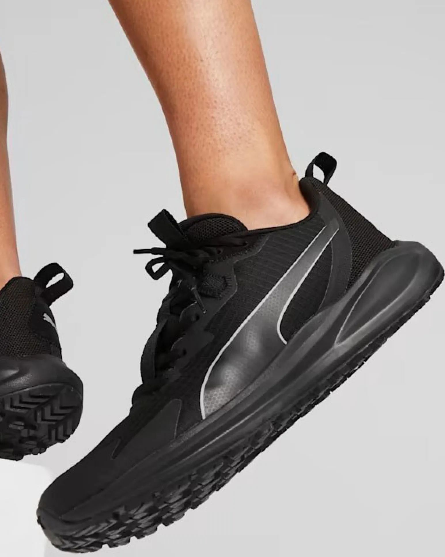 PUMA - Scarpa da trail running nera con soletta in memory foam - TWITCH RUNNER TRAIL