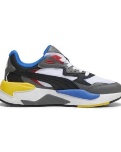 PUMA - SCARPA X-RAY SPEED BIANCA/VERDE/NERA, NUMERATA 36/39 - 384898-19