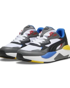 PUMA - SCARPA X-RAY SPEED BIANCA/VERDE/NERA, NUMERATA 36/39 - 384898-19
