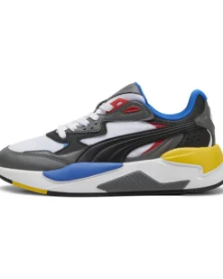 PUMA - SCARPA X-RAY SPEED BIANCA/VERDE/NERA, NUMERATA 36/39 - 384898-19