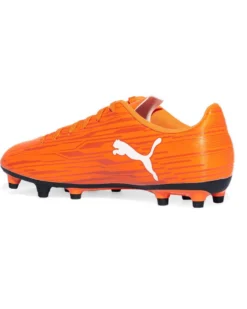 PUMA - Scarpe da calcio uomo arancioni e bianche - RAPIDO III FG/AG