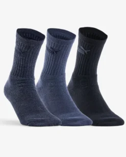 PUMA - SET 3 PAIA CALZA SPORT BLU SCURO, AZZURRO DENIM, ANTRACITE, 701235359_007