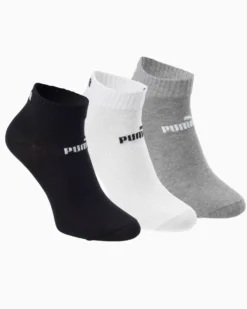 PUMA - SET 3 PAIA CALZE BIANCO, NERO E GRIGIO, 701235358_007