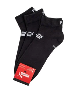 PUMA - SET 3 PAIA CALZE NERO, 701235358_001