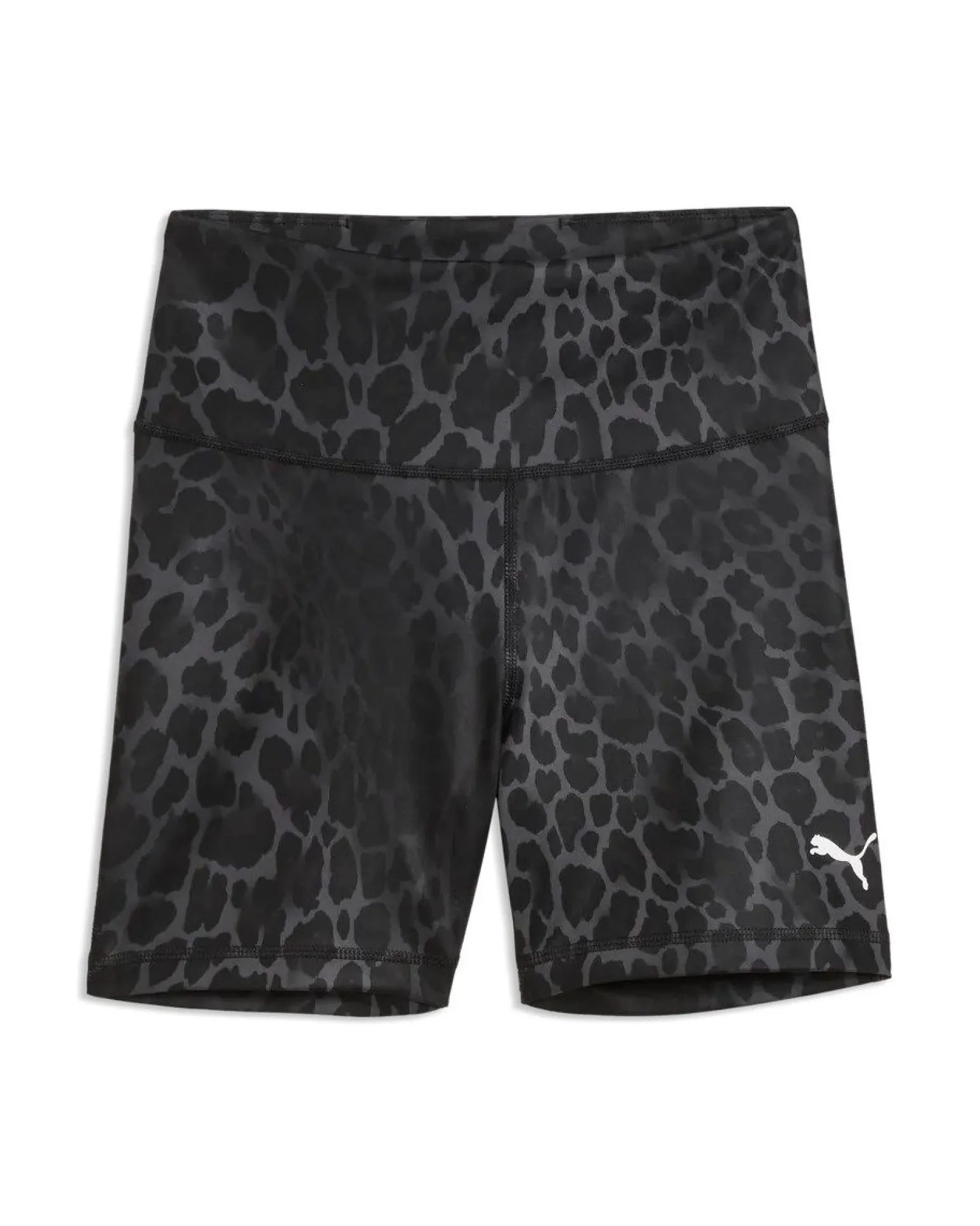 PUMA - SHORT MACULATO NERO E GRIGIO ESSENTIAL SPOTTED HAZE DA DONNA, 528513-01