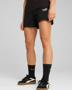 PUMA - SHORT NERO ESS SMALL NO. 1 LOGO 5