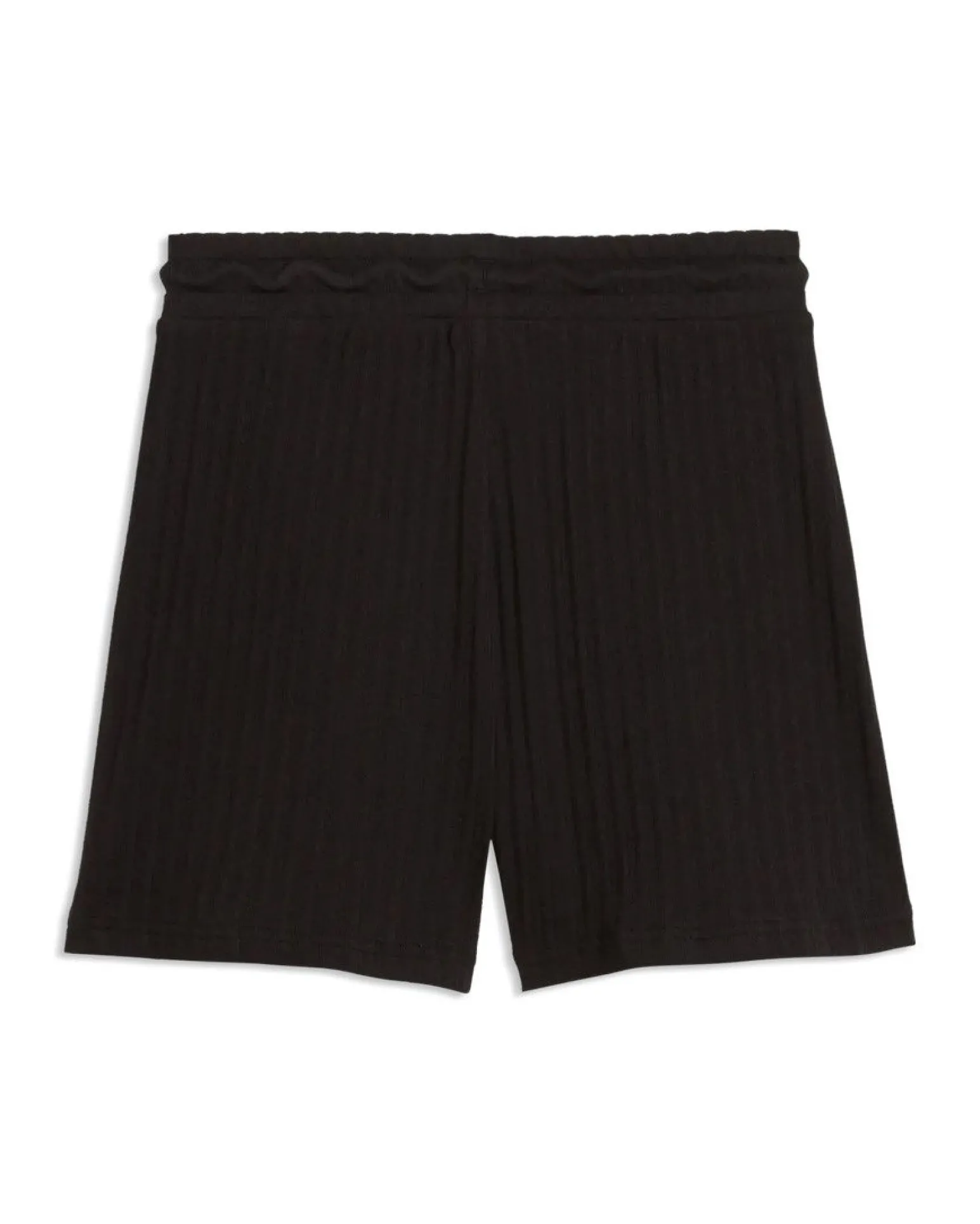 PUMA - SHORT NERO HER HIGH-WAIST 5" DA DONNA, 692390-01