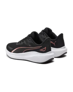 PUMA  SKYROCKET- Scarpa da running nera bianca e rose golde