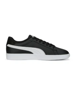 PUMA SMASH 3.0 L - Scarpa nera e bianca