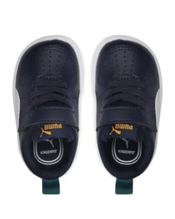 PUMA - Sneaker da bambino blu e bianca con strappo, numerata 20/27 - RICKIE AC INF
