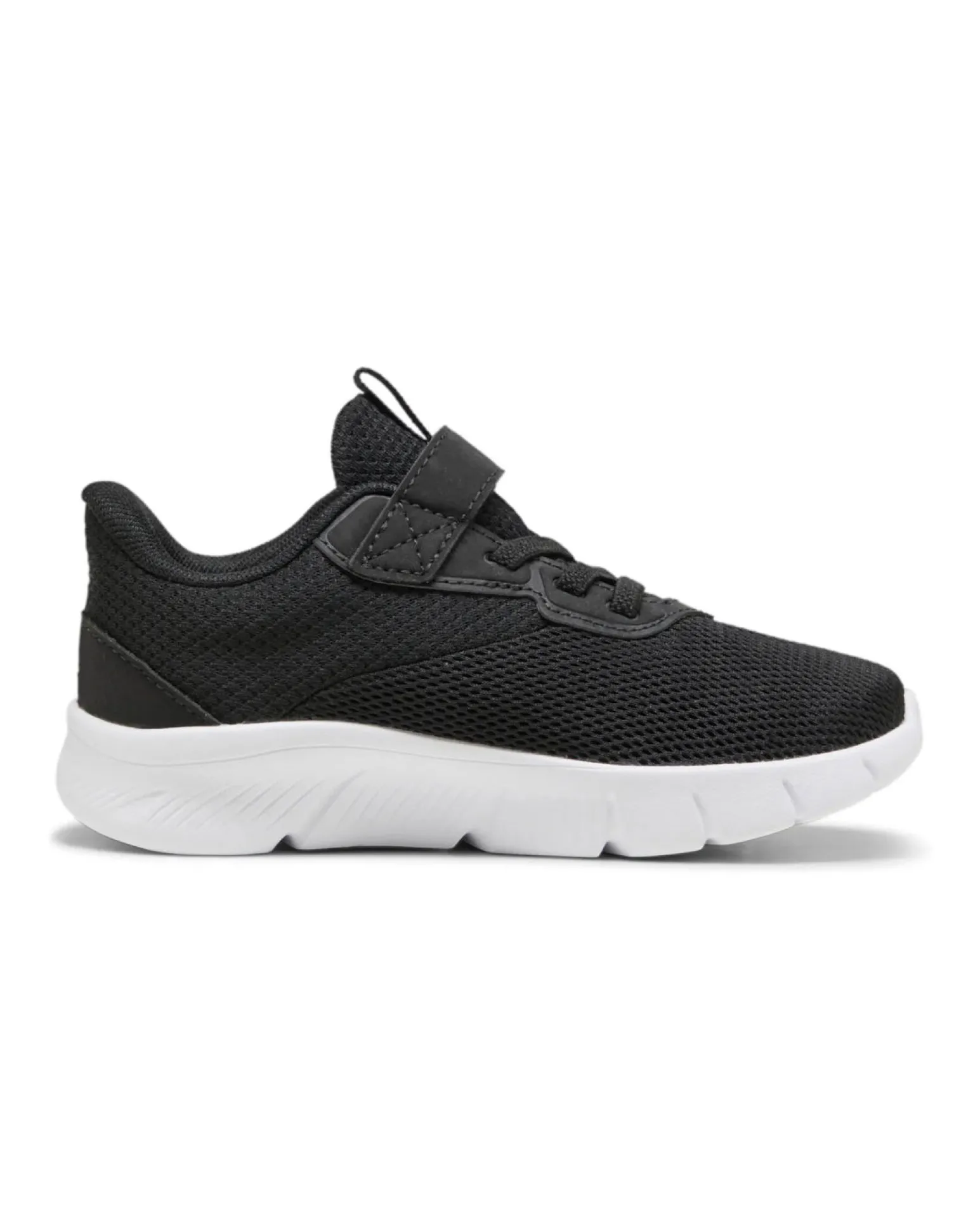 PUMA - SNEAKER JUNIOR FLEXFOCUS LITE MODERN PS NERA E BIANCA, NUMERATA DAL 28 AL 35, 401519-01
