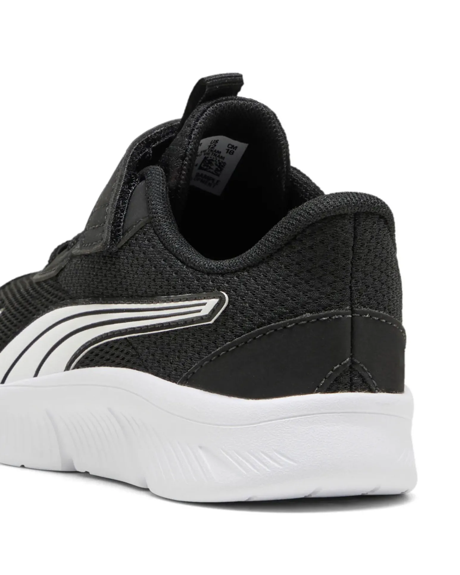 PUMA - SNEAKER JUNIOR FLEXFOCUS LITE MODERN PS NERA E BIANCA, NUMERATA DAL 28 AL 35, 401519-01