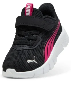 PUMA - SNEAKER KIDS FLEXFOCUS MODERN AC+ TD NERA CON DETTAGLI FUXIA, NUMERATA 20/27, 311523-05