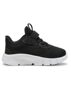 PUMA - SNEAKER KIDS FLEXFOCUS MODERN AC+ TD NERA CON DETTAGLI BIANCHI, NUMERATA 20/27,  311523-01