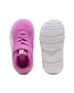 PUMA - SNEAKER KIDS FLEXFOCUS MODERN AC+ TD ROSA CON DETTAGLI BIANCHI, NUMERATA 20/27,  311523-27