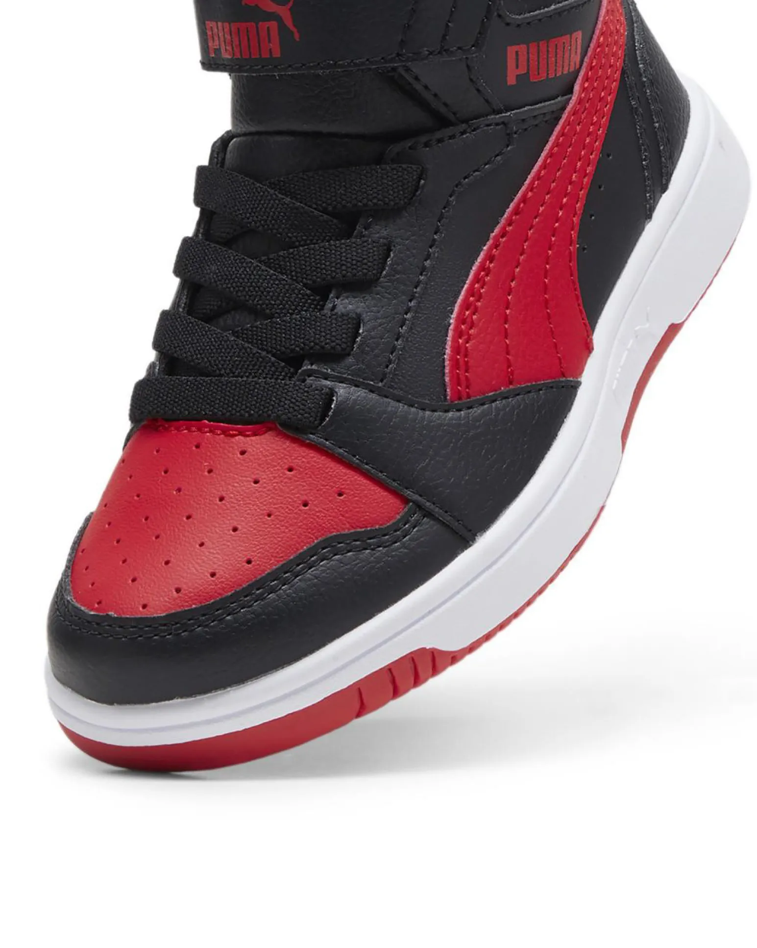PUMA - Sneakers alta da bambini REBOUND V6 393832-11