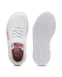PUMA - SNEAKERS BIMBA  BIANCA E ROSA  COURT LALLY PS   DAL 28 AL 35,  402305-07