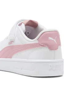PUMA - SNEAKERS BIMBA  BIANCA E ROSA  COURT LALLY PS   DAL 28 AL 35,  402305-07
