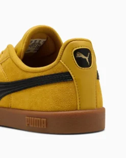 PUMA - SNEAKERS CLUB II INDOOR SD GIALLA E NERA DA UOMO, 404465-03
