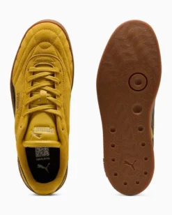 PUMA - SNEAKERS CLUB II INDOOR SD GIALLA E NERA DA UOMO, 404465-03