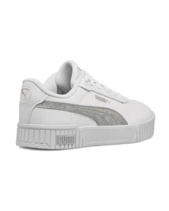 PUMA - Sneakers da donna bianca e argento laminato - CARINA 2.0 SPACE METALLICS