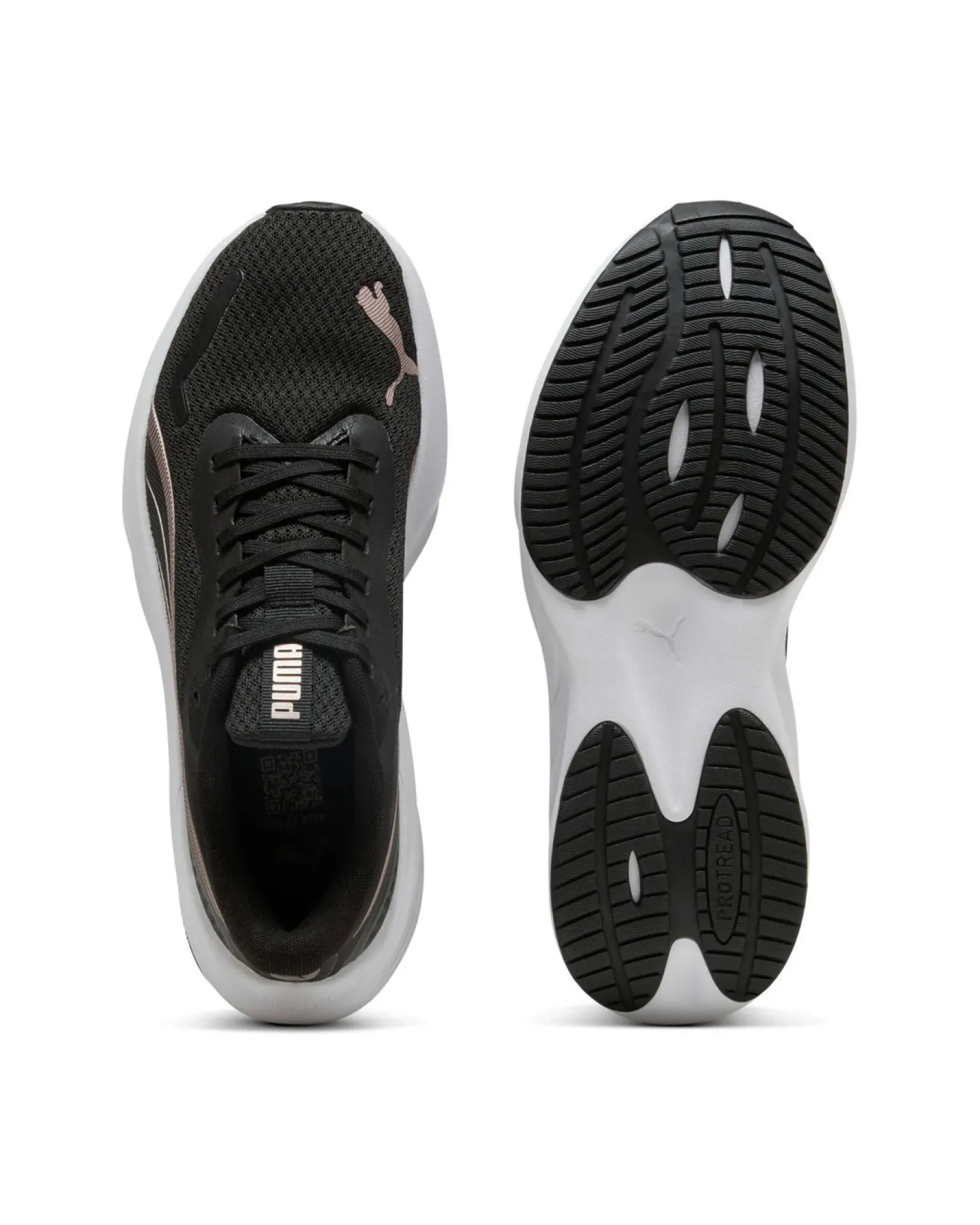 PUMA - SNEAKERS DA DONNA POUNCE LITE NERA E ORO ROSA - 310778-18