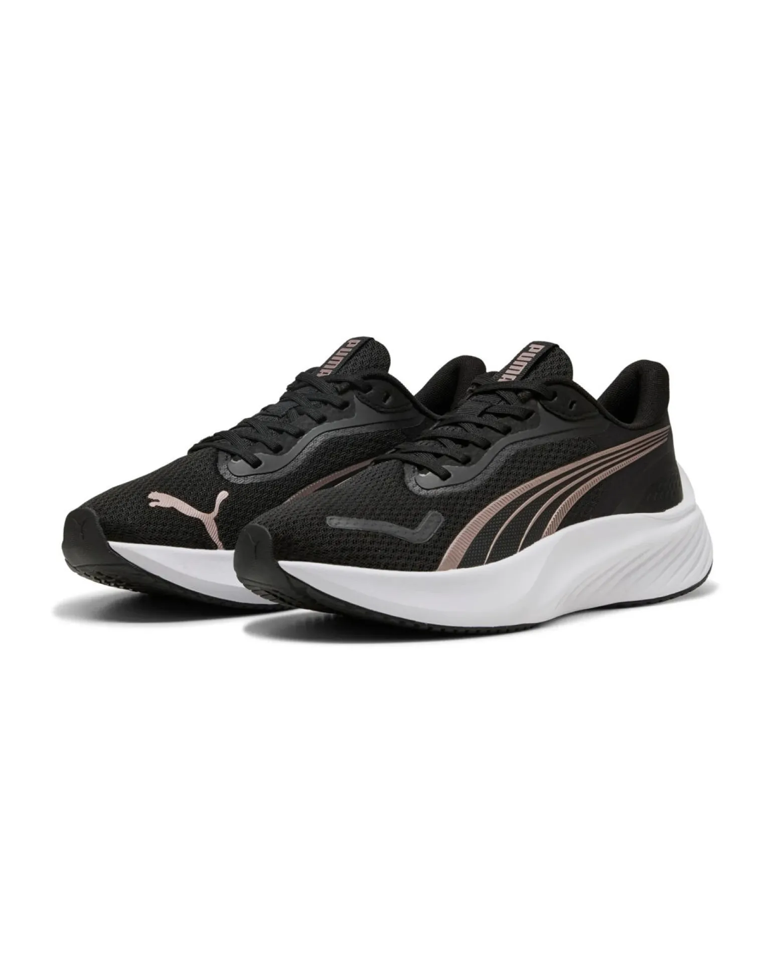 PUMA - SNEAKERS DA DONNA POUNCE LITE NERA E ORO ROSA - 310778-18