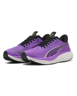 PUMA -SNEAKERS DA DONNA VELOCITY NITRO 3 VIOLA-GRIGIA E NERA - 377749-19