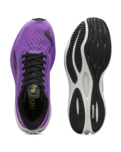 PUMA -SNEAKERS DA DONNA VELOCITY NITRO 3 VIOLA-GRIGIA E NERA - 377749-19
