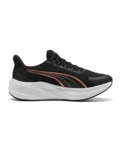 PUMA - SNEAKERS  DASHER LITE SLIPTECH NERA  CON DETTAGLI ROSE GOLD DA DONNA, 312963-01