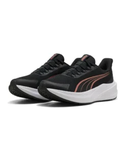 PUMA - SNEAKERS  DASHER LITE SLIPTECH NERA  CON DETTAGLI ROSE GOLD DA DONNA, 312963-01
