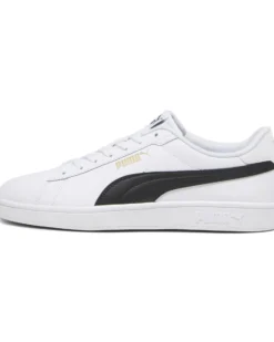 PUMA - SNEAKERS DA UOMO BIANCA E NERA SMASH 3.0 L - 390987-11
