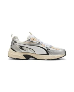 PUMA - SNEAKERS DA UOMO  BIANCA, NERA E BEIGE MILENIO TECH,  402623-03