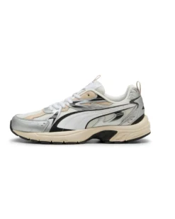 PUMA - SNEAKERS DA UOMO  BIANCA, NERA E BEIGE MILENIO TECH,  402623-03