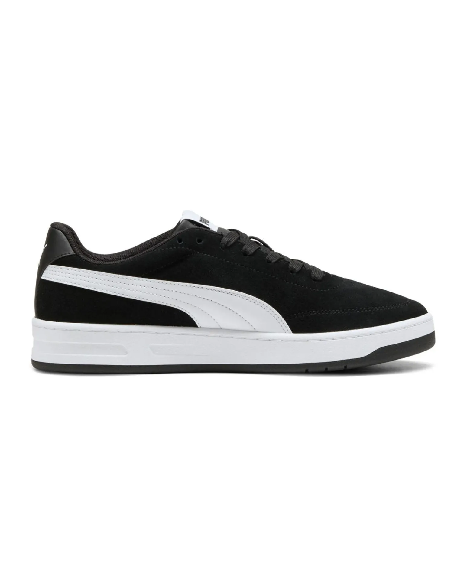 PUMA - SNEAKERS DA UOMO NERA E BIANCA COURT CLASSIC CLEAN SD, 402680-01