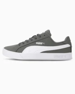 PUMA SNEAKERS DA UOMO SMASH VULC GRIGIA E BIANCA - 359622-13