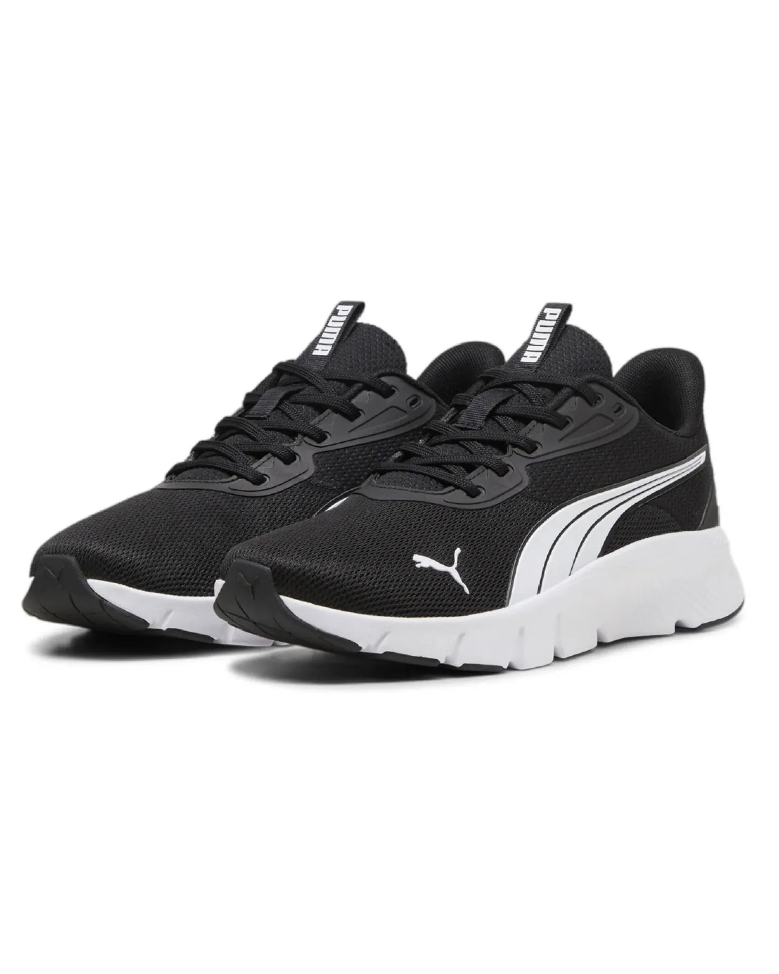 PUMA - SNEAKERS FLEXFOCUS LITE MODERN NERA CON DETTAGLI BIANCHI DA UOMO, 310093-01