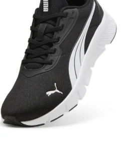 PUMA - SNEAKERS FLEXFOCUS LITE MODERN NERA CON DETTAGLI BIANCHI DA UOMO, 310093-01
