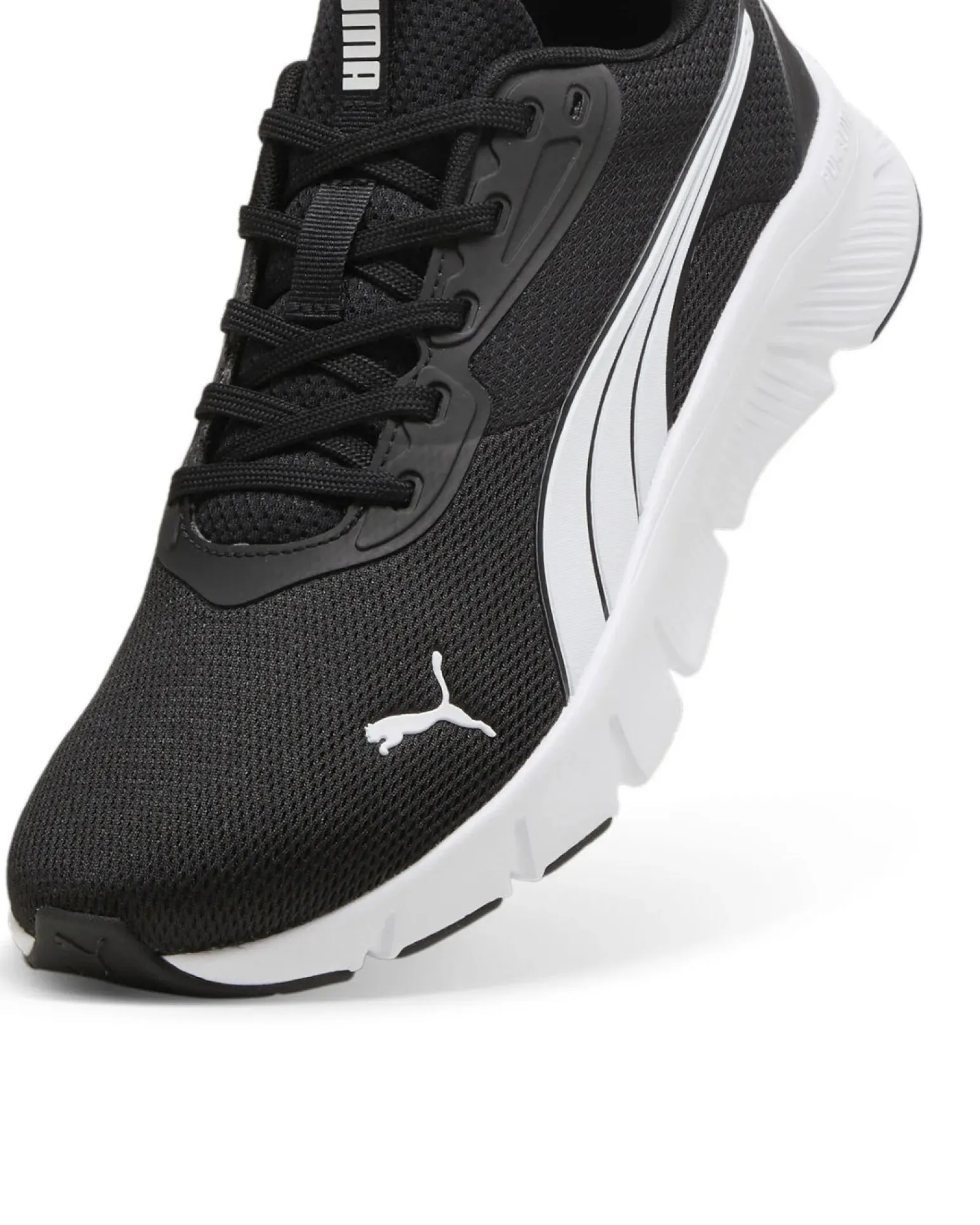 PUMA - SNEAKERS FLEXFOCUS LITE MODERN NERA CON DETTAGLI BIANCHI DA UOMO, 310093-01