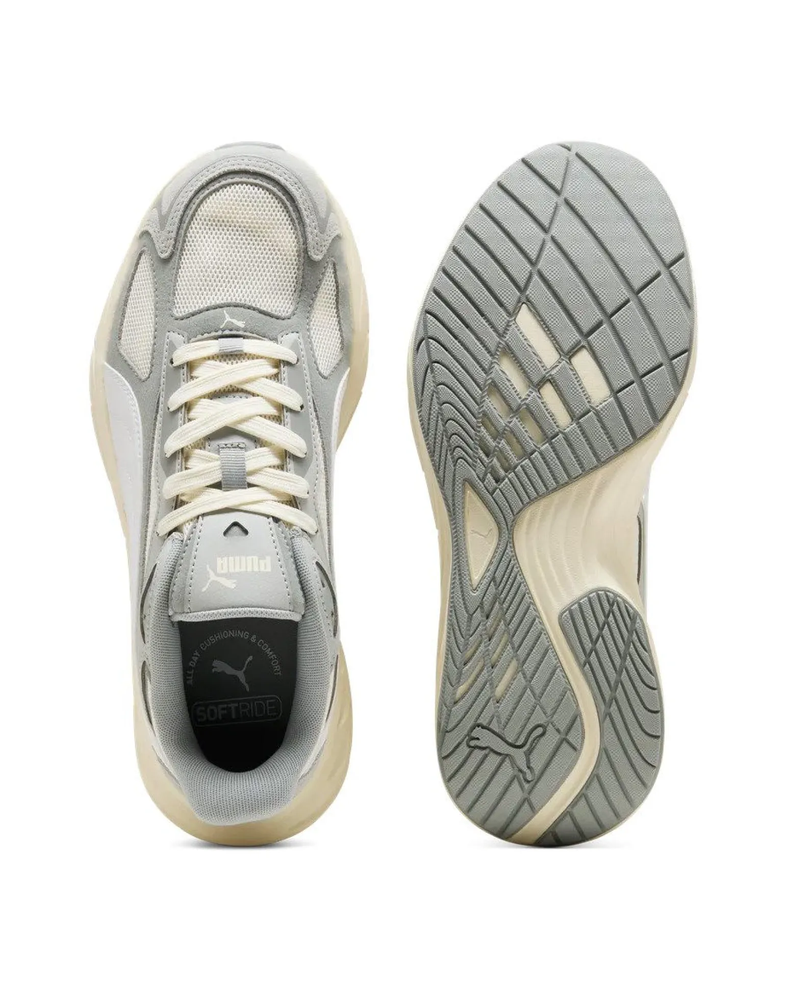 PUMA - SNEAKERS HYPNOTIC LS 2 GRIGIA E BIANCA DA UOMO, 404714-03