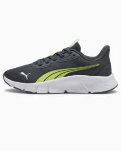 PUMA - SNEAKERS JUNIOR FLEXFOCUS LITE MODERN GS GRIGIO SCURO E LIME, NUMERATA 36/39, 401517-26