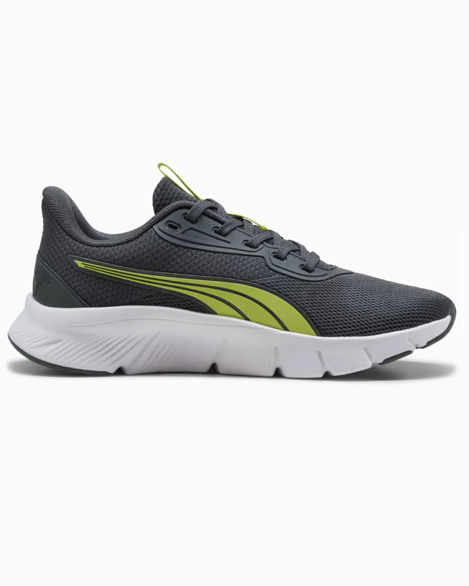 PUMA - SNEAKERS JUNIOR FLEXFOCUS LITE MODERN GS GRIGIO SCURO E LIME, NUMERATA 36/39, 401517-26