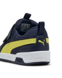 PUMA - SNEAKERS JUNIOR MULTIFLEX 2 MESH V PS BLU E GIALLA DAL 28 AL 35, 405646-02