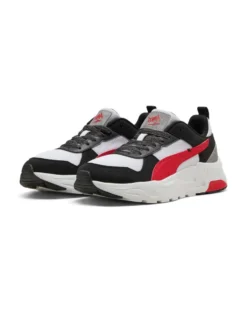 PUMA - SNEAKERS JUNIOR TRINITY 2 LT MID 90S GS BIANCA, NERA, ROSSA E GRIGIA DAL 36 AL 39, 406073-01