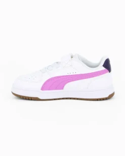PUMA - SNEAKERS KIDS CAVEN III AC+INF TD  BIANCA CON DETTAGLI FUXIA DAL 28 AL 35, 406239-10