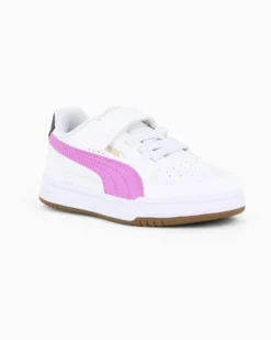 PUMA - SNEAKERS KIDS CAVEN III AC+INF TD  BIANCA CON DETTAGLI FUXIA DAL 28 AL 35, 406239-10