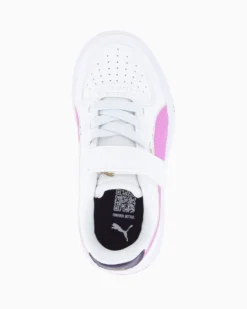 PUMA - SNEAKERS KIDS CAVEN III AC+INF TD  BIANCA CON DETTAGLI FUXIA DAL 28 AL 35, 406239-10