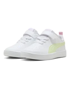 PUMA - SNEAKERS KIDS CRICKIE AC PS BIANCA E LIME DAL 28 AL 35, 385836-46