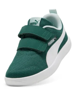 PUMA - SNEAKERS KIDS OURTFLEX V3 MESH VERDE E BIANCA DAL 28 AL 35, 398085-18